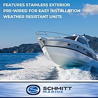 Schmitt Marine Ongaro All-Stainless Mini Compact Twin Horn - 12V