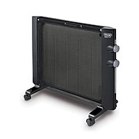 DeLonghi Mica Panel Space Heater, 1500W quiet electric space heater for indoor use, adjustable thermostat