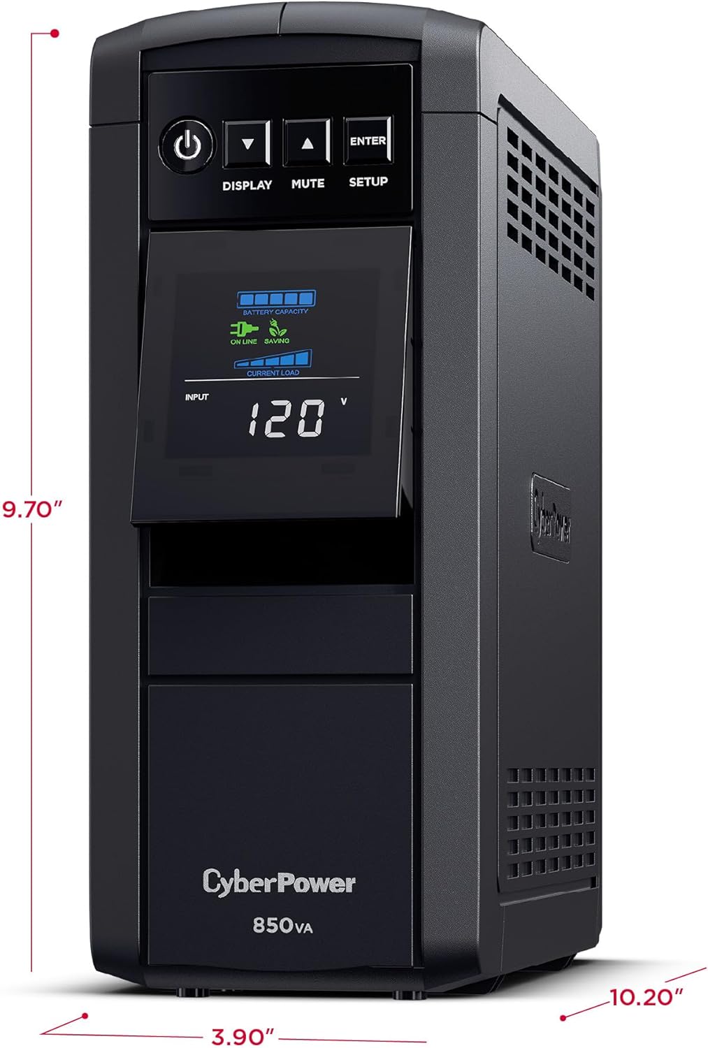 CyberPower PFC Sinewave UPS Battery Backup and Surge Protector, Mini-Tower