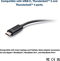 C2G CG26935USB-C to 4k60Hz HDMI Adapter, Black