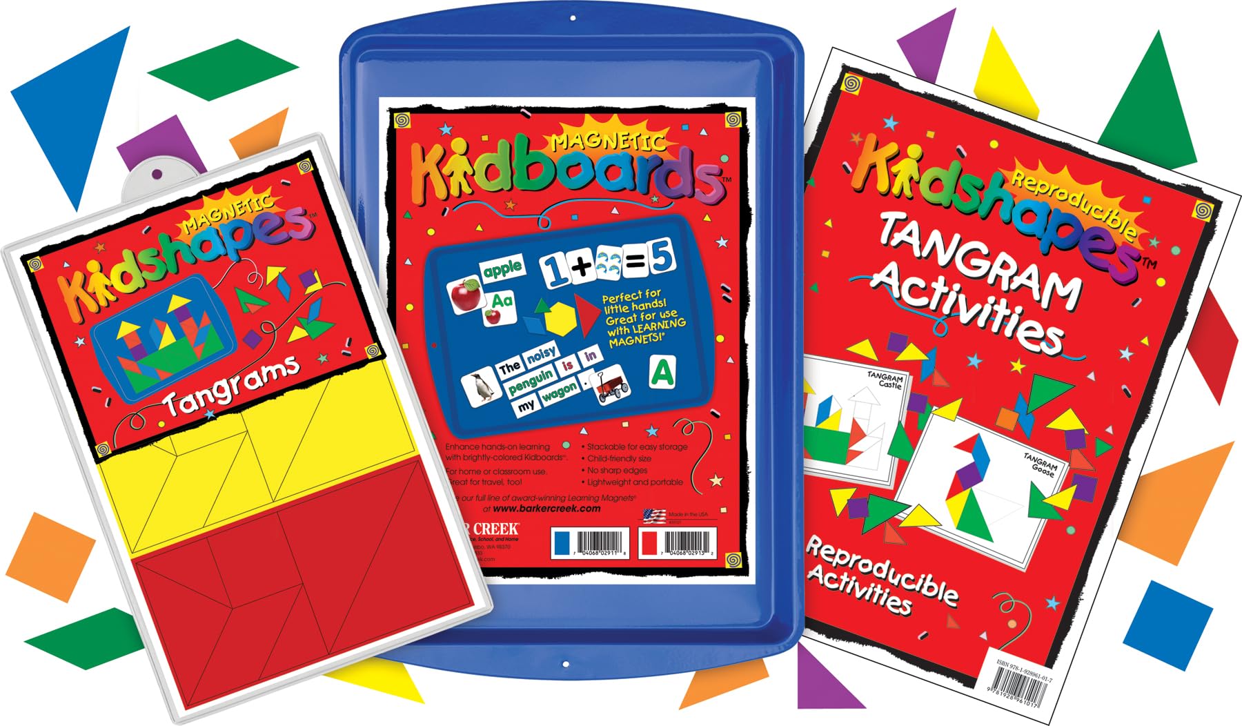 Barker Creek Learning Magnets Math Manipulatives Kit