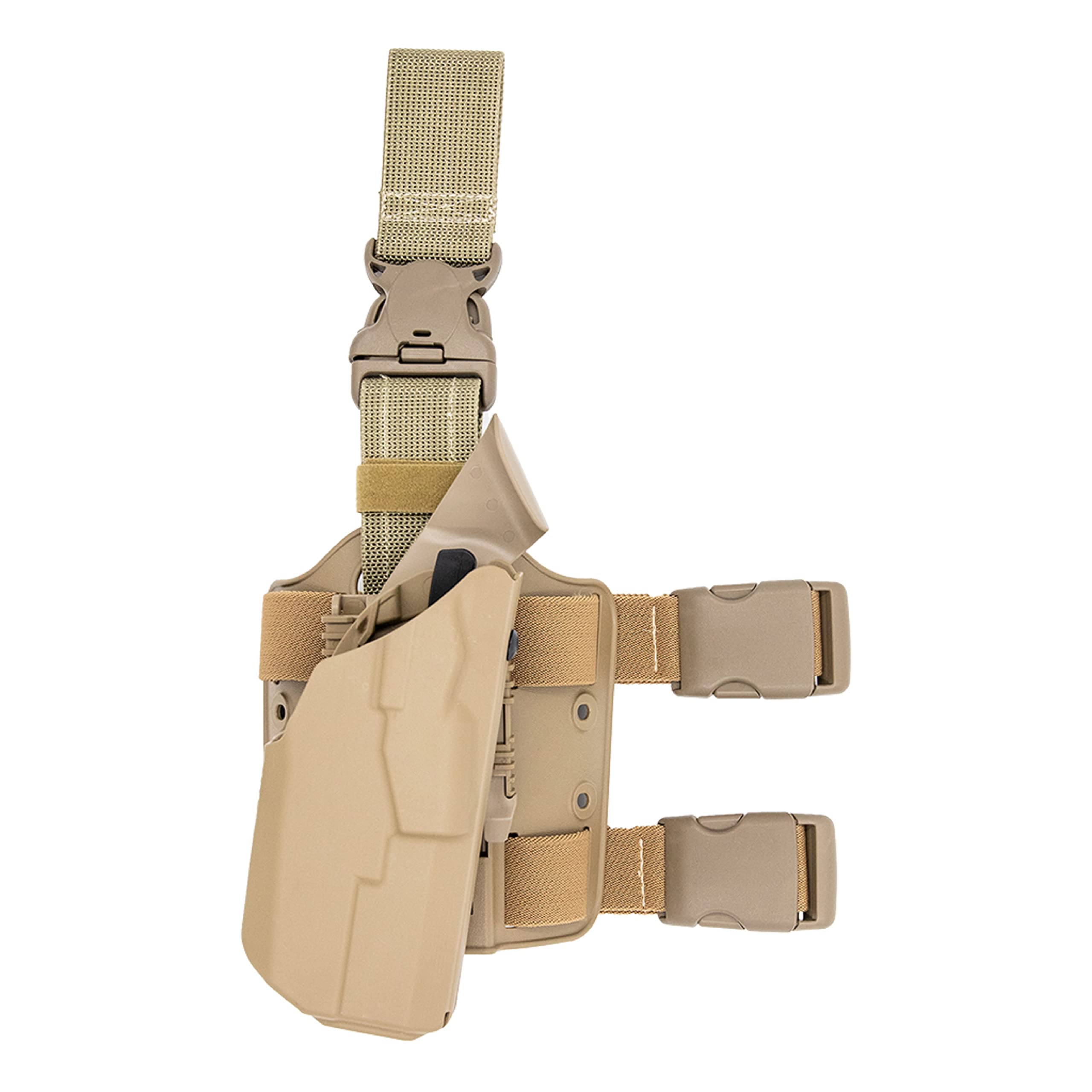 SAFARILAND 7385 ALS Thigh Rig Tactical Holster