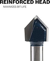 BOSCH POWER TOOLS Carbide Tipped Glass & Tile 1-Piece Drill Bit