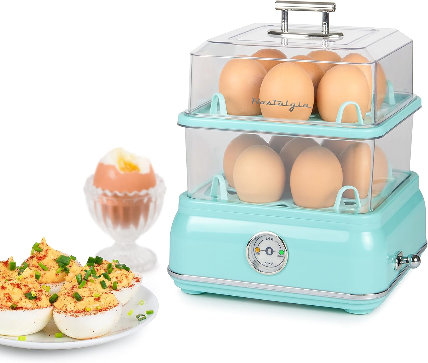 Nostalgia Retro Electric Egg Cooker