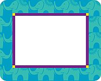 Barker Creek Name Badges & Self-Adhesive Labels, Bohemian, Multi-Design, Multi-Purpose Name Tags, Gift Tags, and More! 3.5" x 2.75", 45 per Pkg, Home, School and Office Supplies (1538)