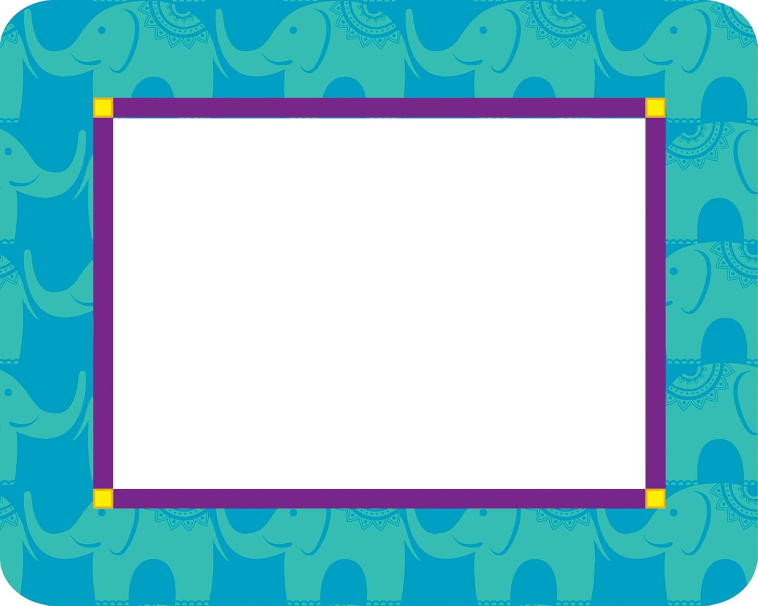 Barker Creek Name Badges & Self-Adhesive Labels, Bohemian, Multi-Design, Multi-Purpose Name Tags, Gift Tags