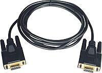 Tripp Lite Null Modem Serial RS232 Cable (DB9 F/F)