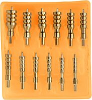 Hoppe's No. 9, 13-Piece Brass Jag Kit,Orange