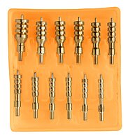 Hoppe's No. 9, 13-Piece Brass Jag Kit,Orange