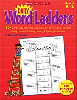 Scholastic Daily Word Ladders, Grades K-1
