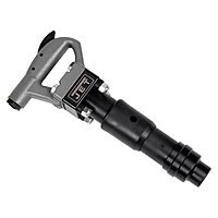 JET Chipping Hammer, Air-Powered, D-Handle/Open-Handle, Round/Hex Shank