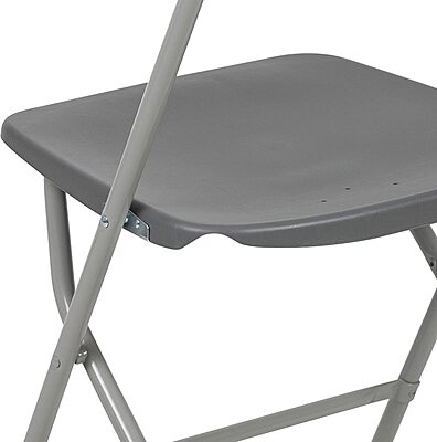 Flash Furniture Hercules Series Commercial-Grade Plastic Folding Chair - 650LB Weight Capacity