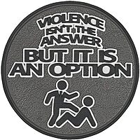 5ive Star Gear Violence Isn't Morale Patch (6 Pack) - One Size, Multi-Colored