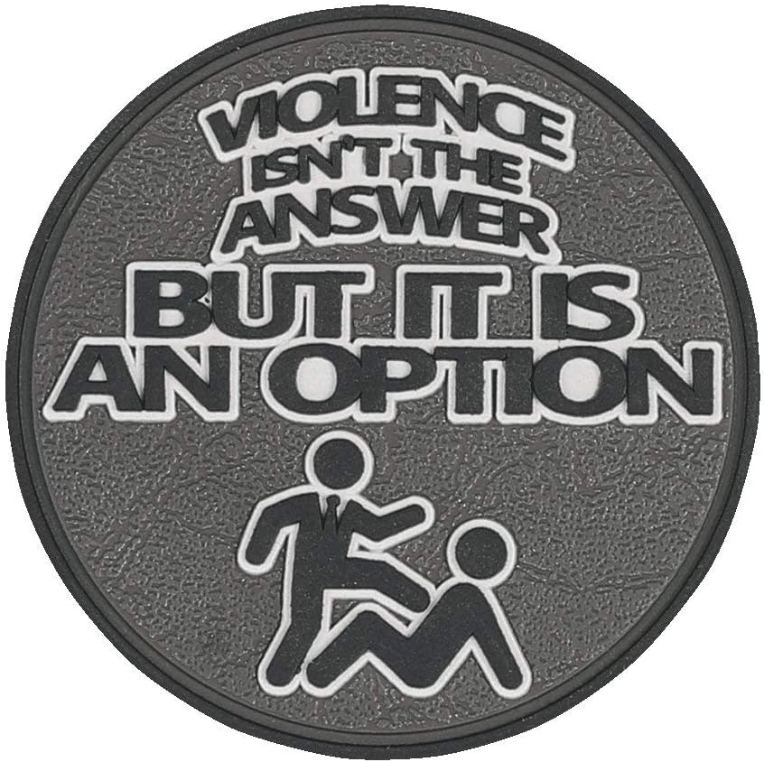 5ive Star Gear Violence Isn't Morale Patch (6 Pack) - One Size, Multi-Colored