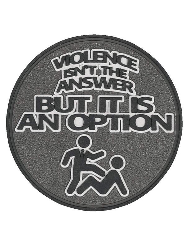 5ive Star Gear Violence Isn't Morale Patch (6 Pack) - One Size, Multi-Colored