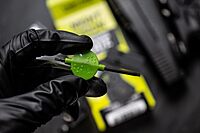 NIGHT FISION Optic Plate + Backup Sight Combo for Glock MOS (Aimpoint ACRO Compatible)