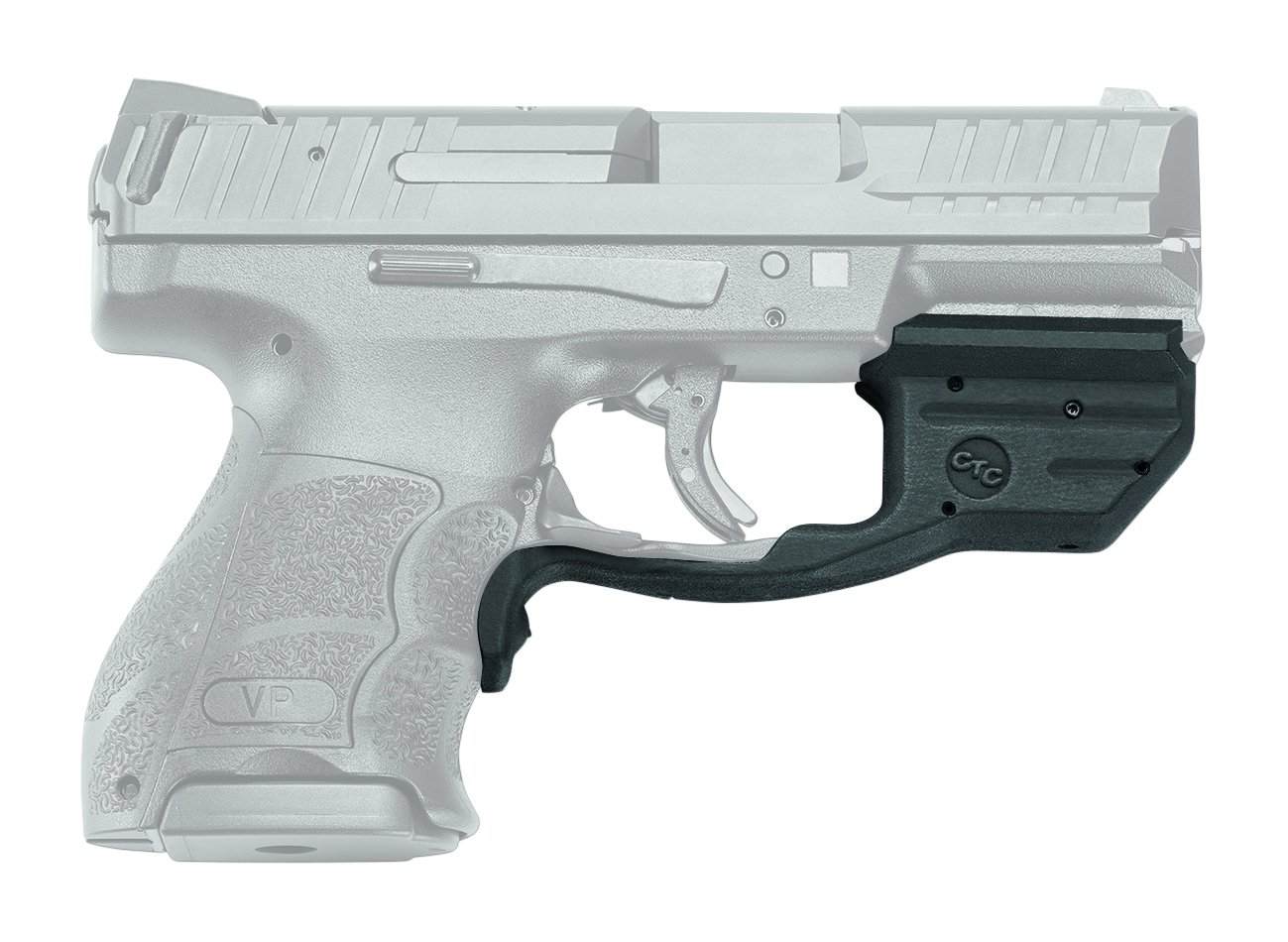 CRIMSON TRACE LG-499 Laserguard Laser Sight with Instinctive Activation for Heckler & Koch VP9/VP9SK/VP40
