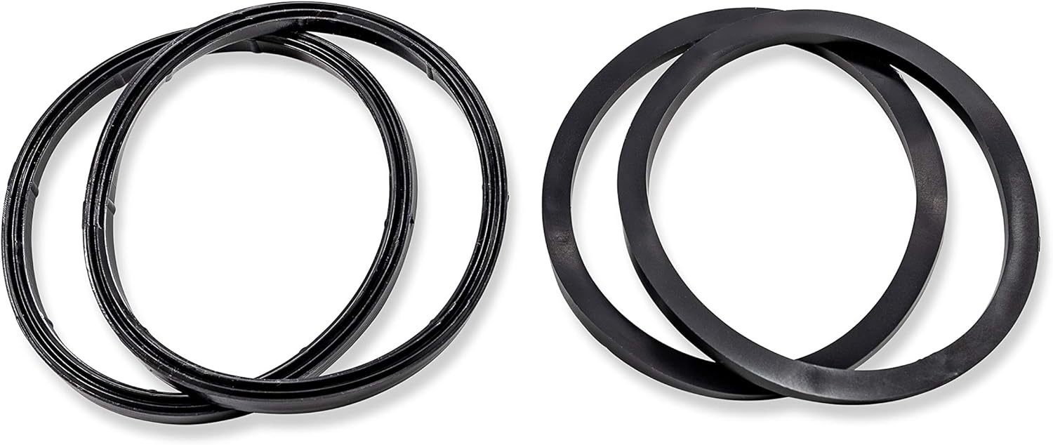 Camco Sewer Hose Replacement Gasket - Replacement Gaskets for RV Sewer Fittings to Ensure an Odor Tight Seal | Two Bayonet
