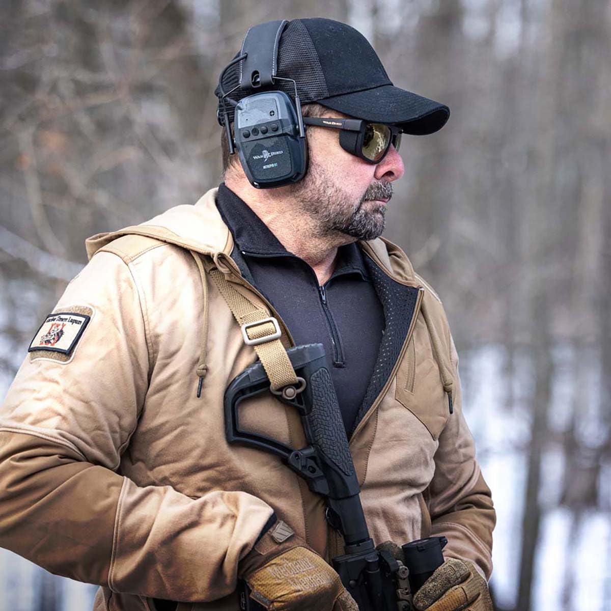 Intrepid Ear Protection - Variable Amplification - NRR 23dB Noise Reduction Headphones- Ideal for Shooting Sports Bluetooth