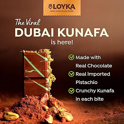 Loyka-Kunafa Choco bar-35g Loyka-Kunafa Choco bar-35g