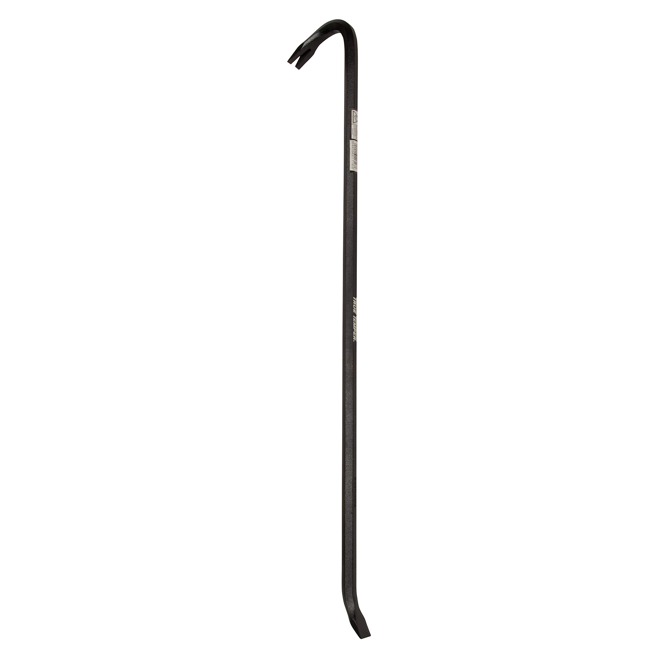 True Temper 1171600 Steel Gooseneck Wrecking Bar with Angled Chiseled End, 36-Inch