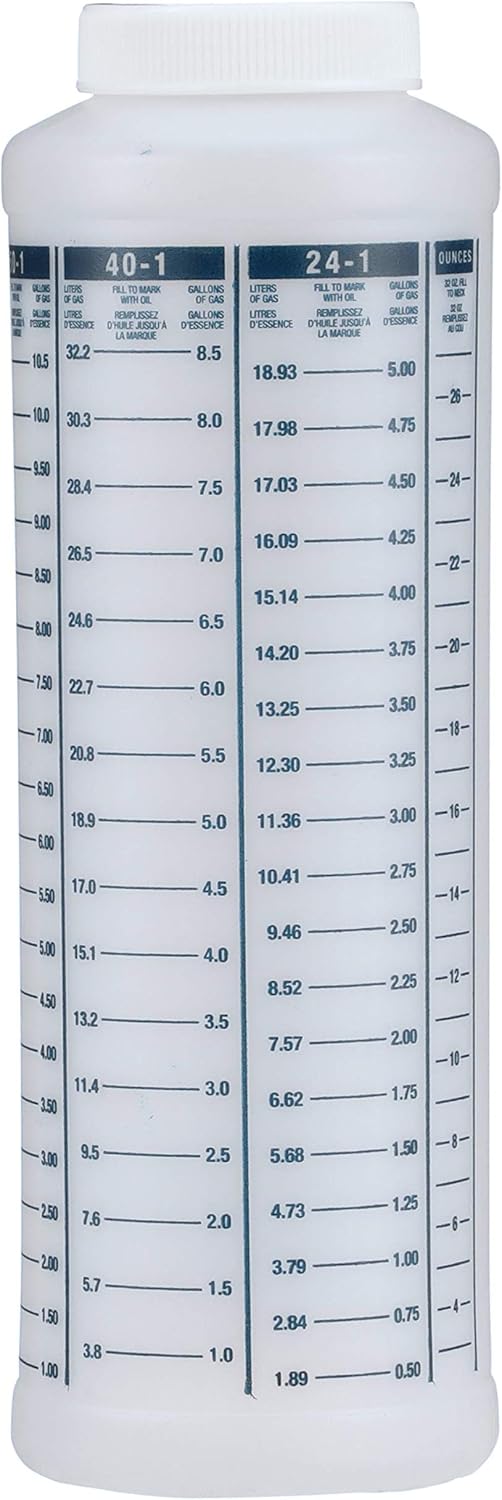 Attwood 11873-1 Wide-Mouth Marine Fuel/Oil Quart