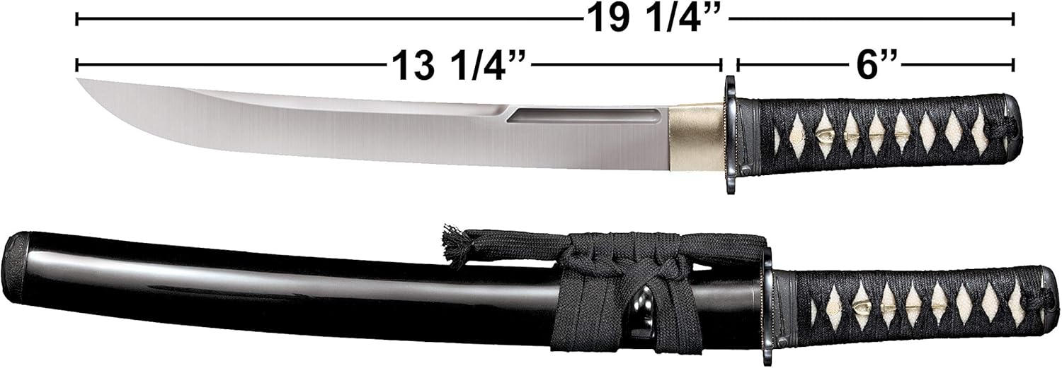 Cold Steel O Tanto Warrior Series Handle with Wood Scabbard