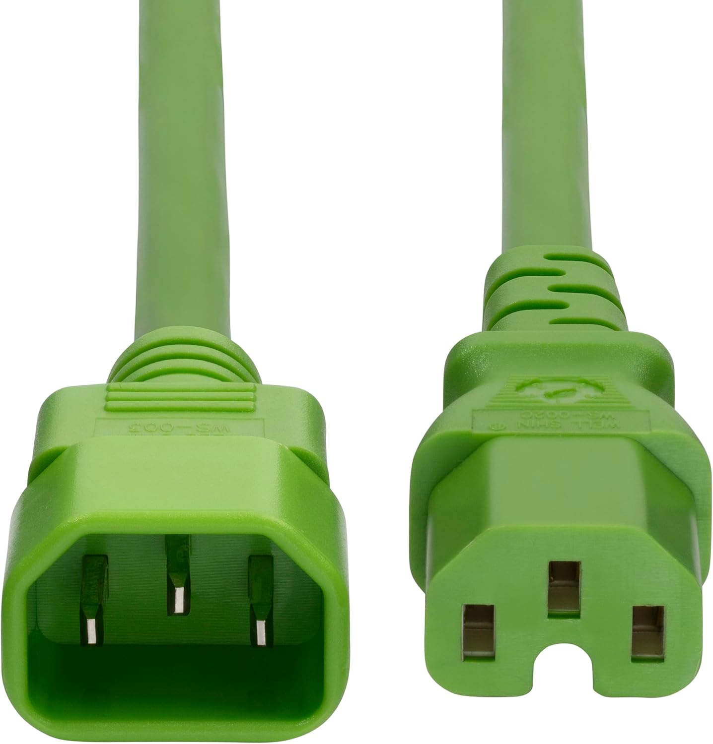 StarTech.com Heavy Duty IEC 60320 C14 to C15 Power Cord, 14AWG 15A 250V, UL Listed