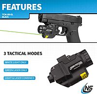 NIGHTSTICK TCM-5B Subcompact Weapon-Mounted Light - Short/Narrow Rail Models