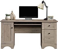 Sauder Select 60inW Double-Pedestal Computer Desk