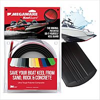 MEGAWARE KEELGUARD Self-Adhesive DIY Keel Guard 5-Inch Wide (9 Standard Lengths, 11 Colors)