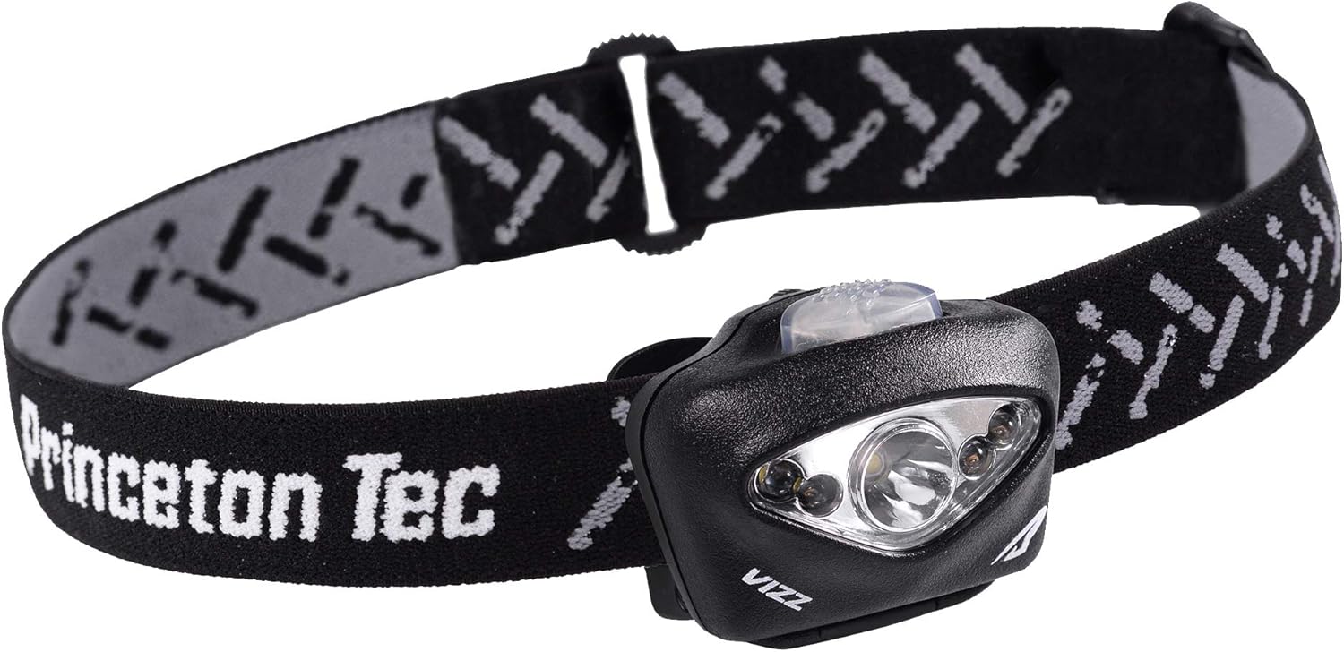 Princeton Tec Vizz Industrial LED Headlamp (420 Lumens, Black), one Size Industrial 420 Lumens