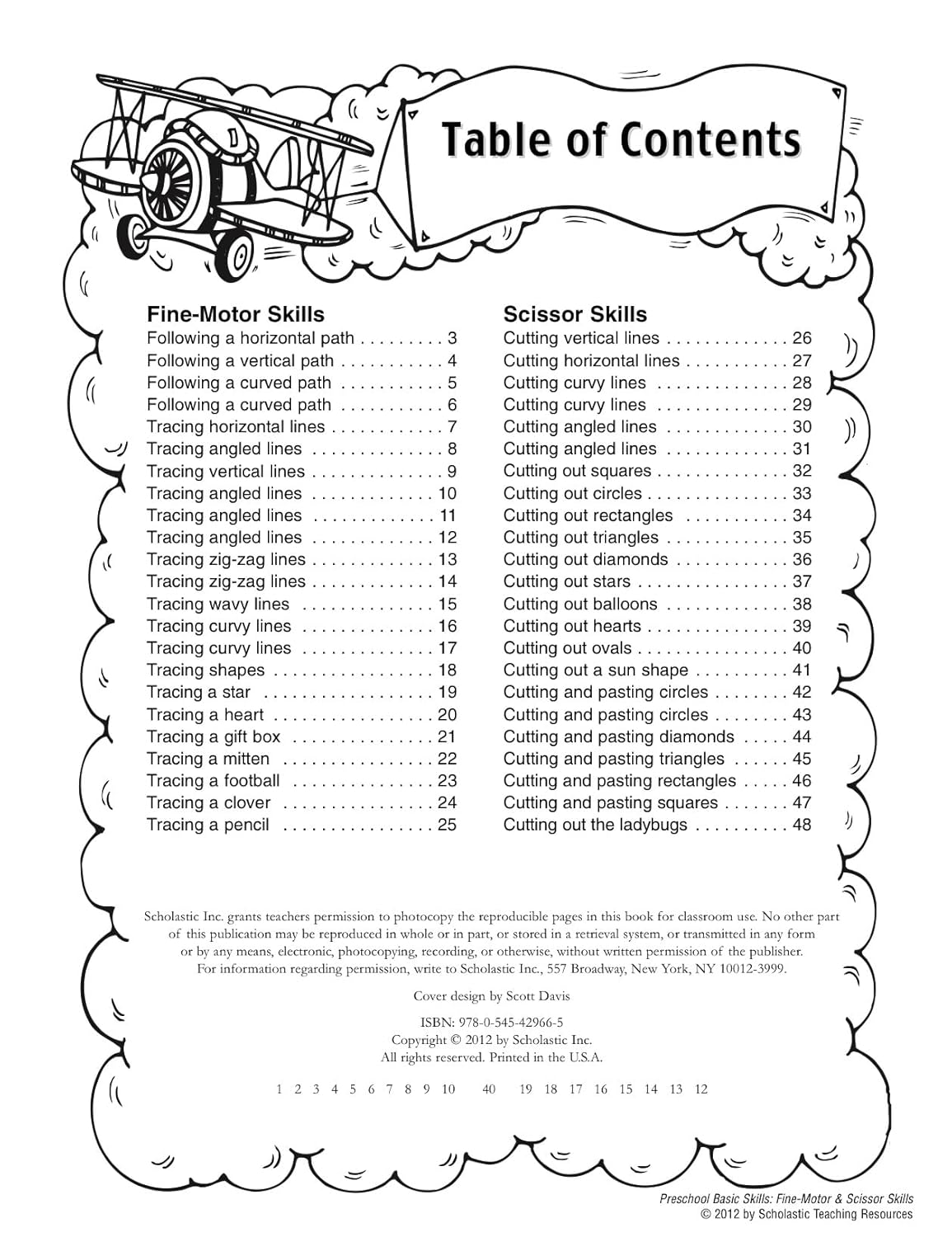 Preschool Basic Skills: Fine-Motor & Scissor Skills