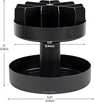 Mind Reader Rotating Snack Carousel Countertop Organizer