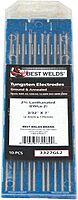 Best Welds 3/32 x 7 2% Lanthanated Tungsten Electrodes - 10/PK