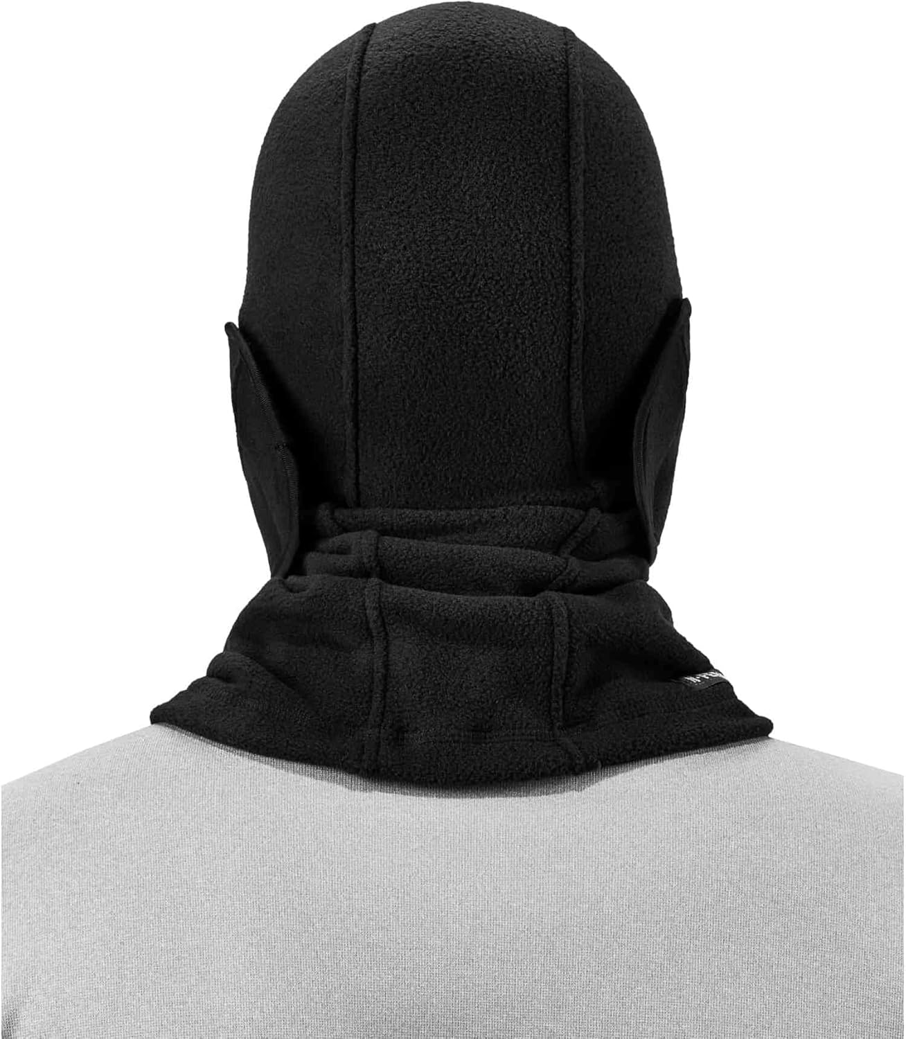 Ergodyne N-Ferno 6970 Balaclava with Detachable Heat Exchanger Face Mask, Winter Ski Mask, Black