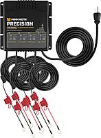 Minn Kota Precision MK 460PCL On-Board Battery Charger with 4 Charging Banks, 15 Amps per Bank