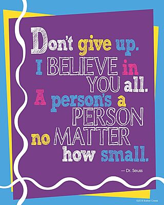 BARKER CREEK Art Print Set - Inspirational Classroom & Home Décor