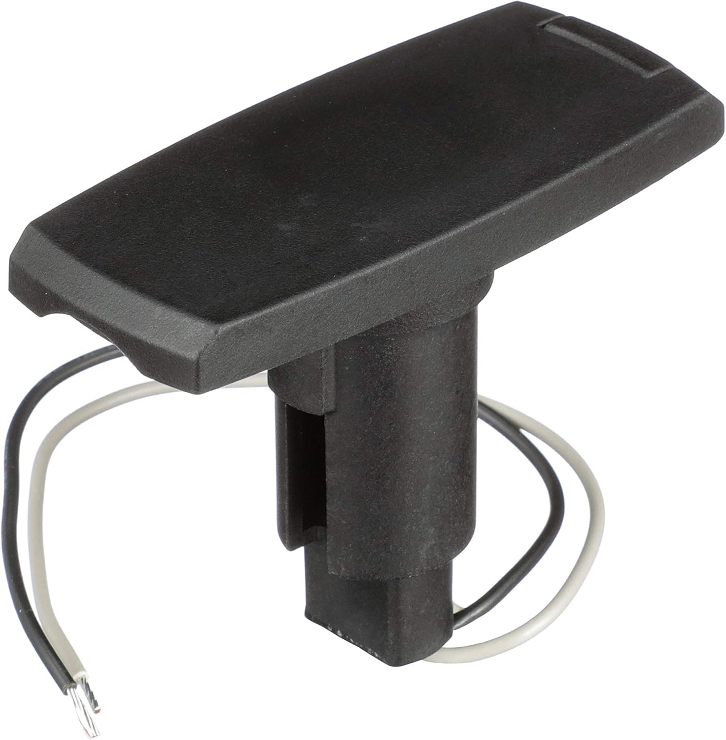 Attwood 910V2PB-7 LightArmor™ 910V Series Rectangle Plug-In Light Base — for All-Around Pole Light, 2-Pin