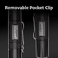 Nightstick MT-110 Mini-TAC Metal LED Flashlight-1 AA, 3.9-Inch, Black