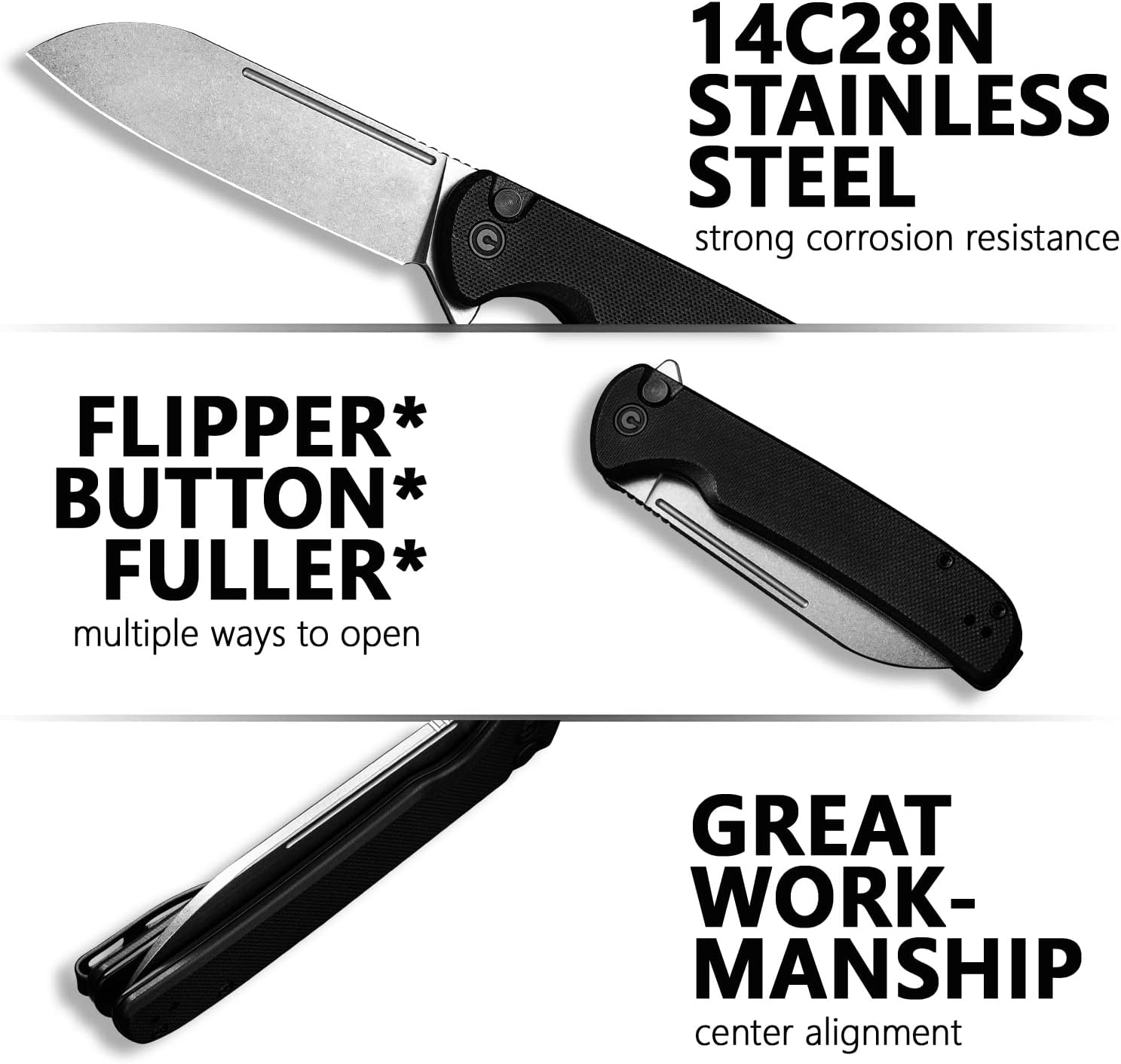 CIVIVI Chevalier Folding Pocket Knife