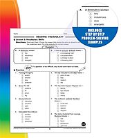 Spectrum Grade 6 Test Practice Workbooks, Ages 10 to 11, Math, Language Arts