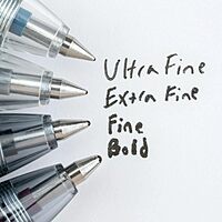 Pilot G2 Premium Gel Pens, Black Pens, Bold Point 1 mm, 12 Black 12 Count (Pack of 1)