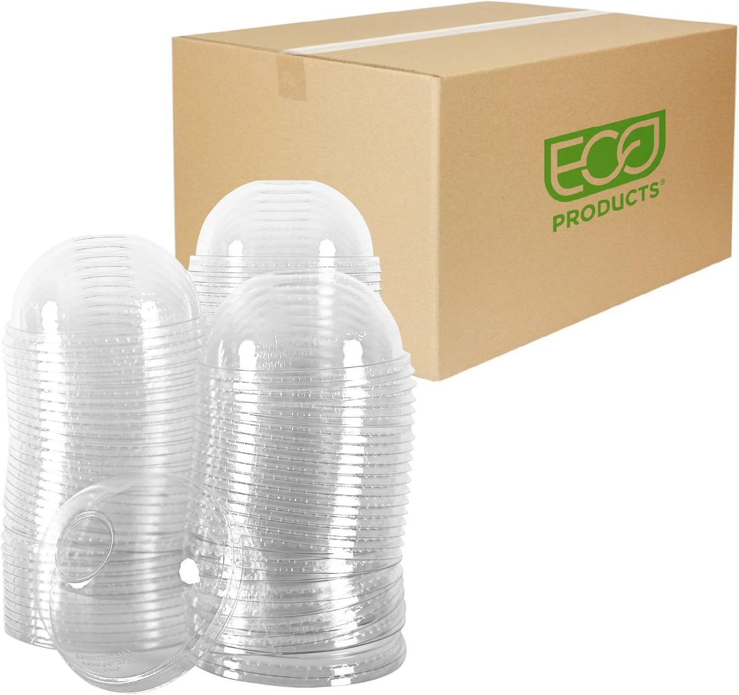 ECO-PRODUCTS GreenStripe Compostable Cold Cup Lids (PLA)