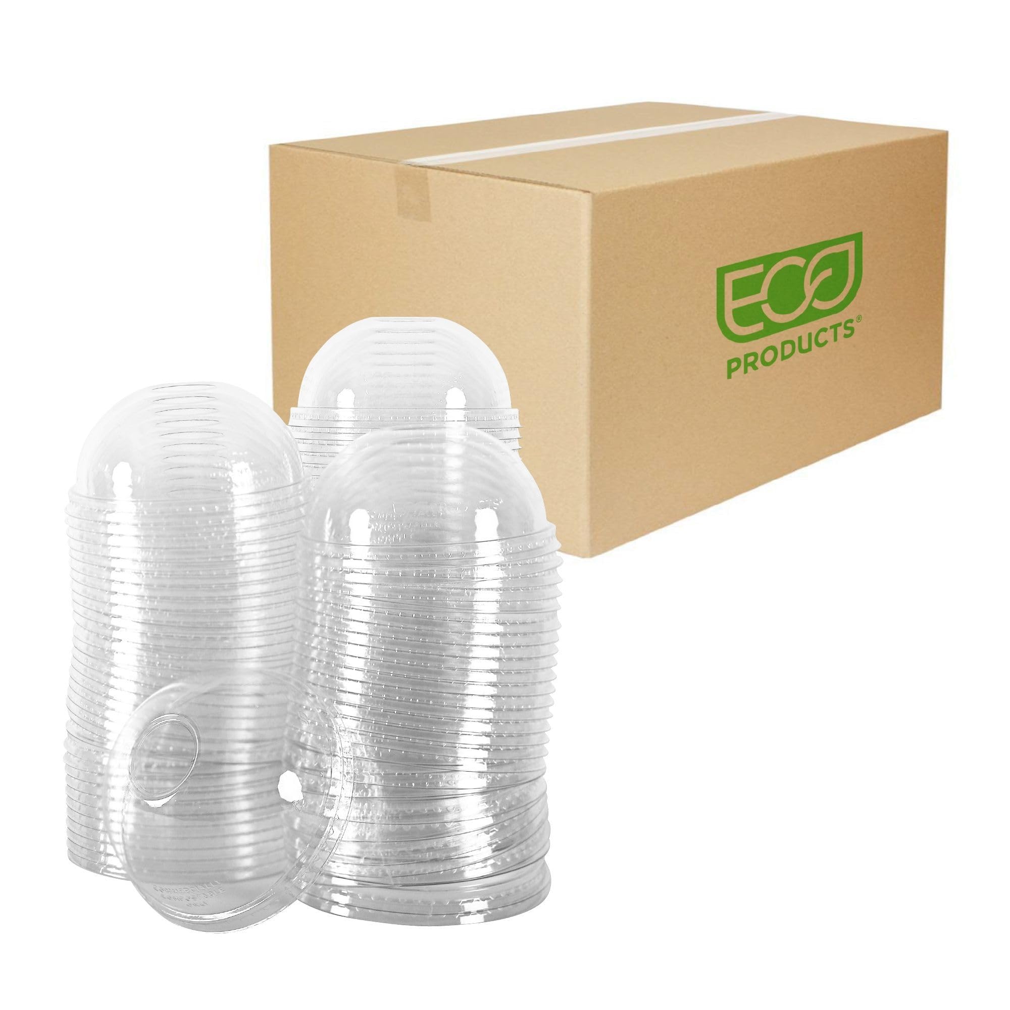 ECO-PRODUCTS GreenStripe Compostable Cold Cup Lids (PLA)
