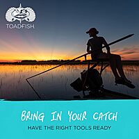 Toadfish Crab & Lobster Seafood Tool Set - 2 Shell Crackers With Cutters & 4 Multi-Use Forks - Non-Slip Grips