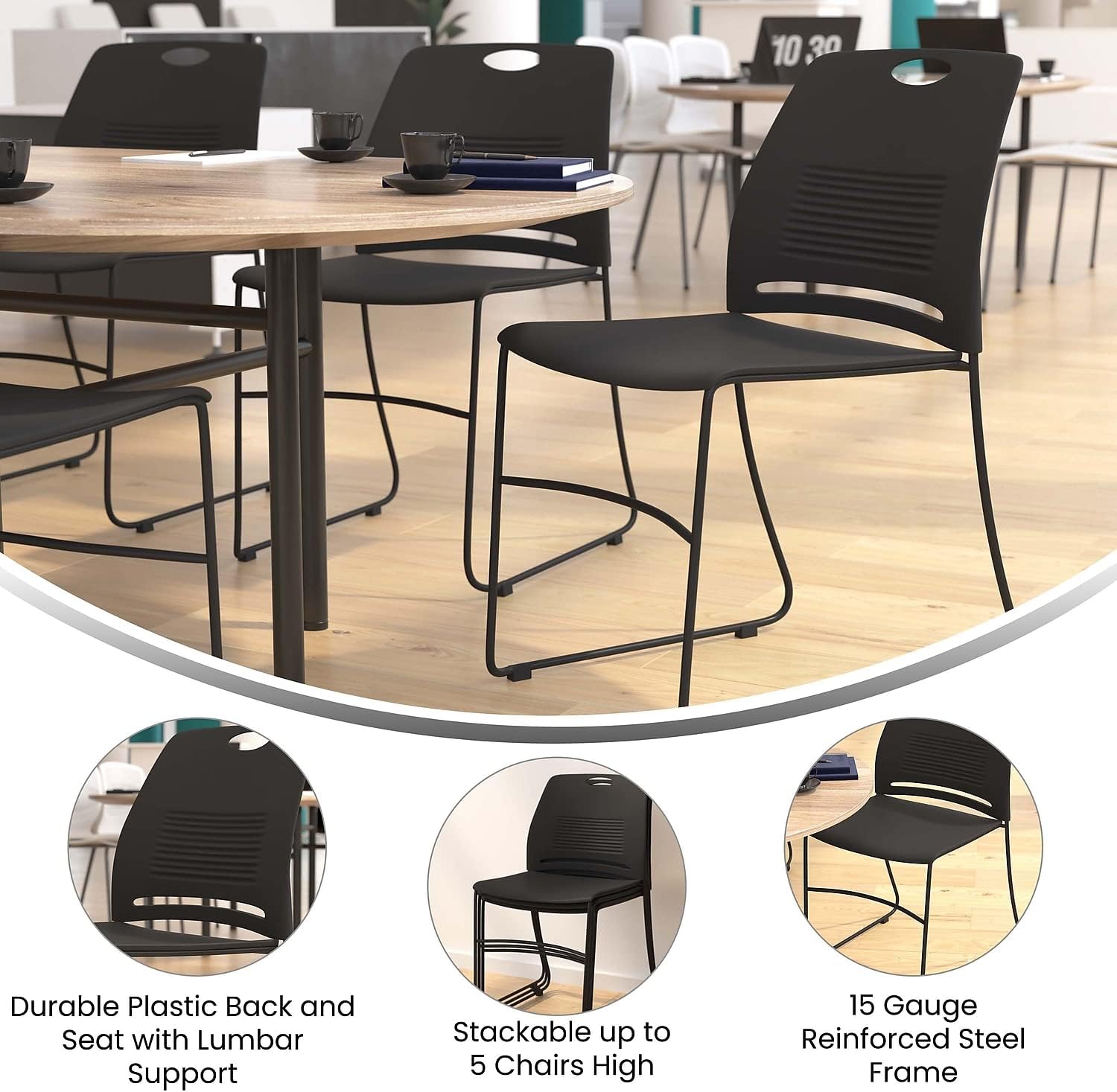 Flash Furniture HERCULES Series Commercial Stack Chair