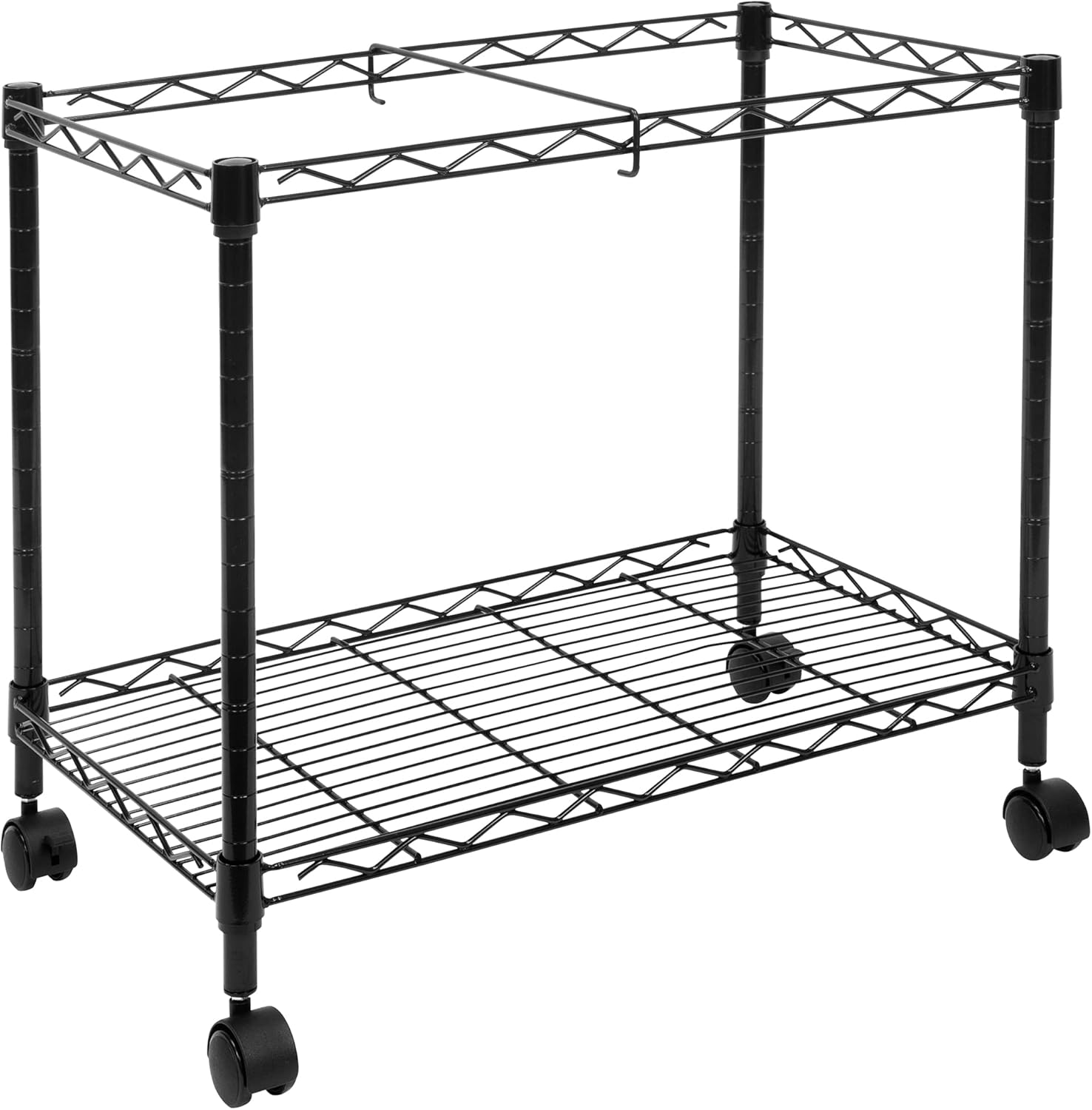 Mount-It! Rolling File Cart with Locking Casters, Mobile Filing Cabinet for Letter and Legal Size Folders