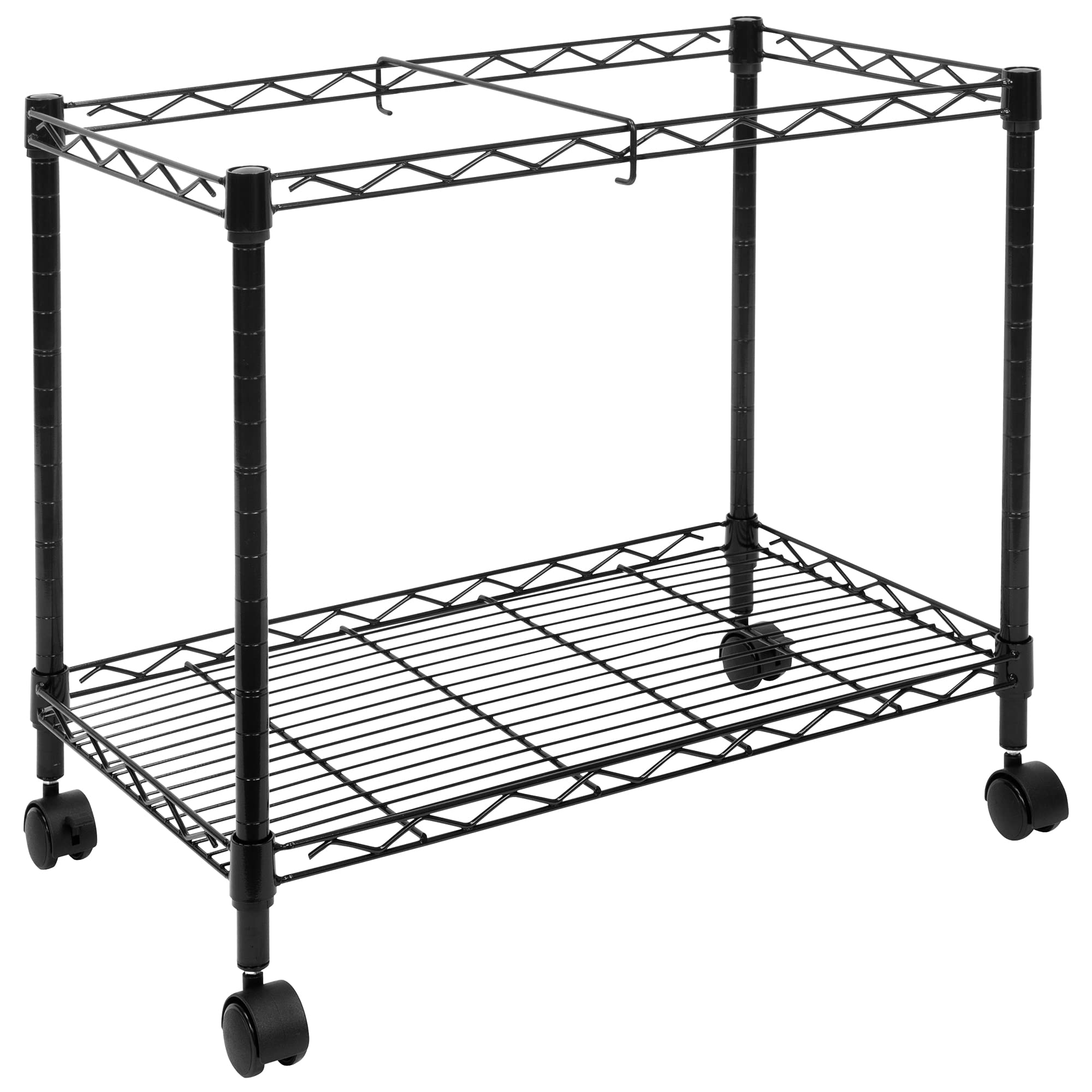 Mount-It! Rolling File Cart with Locking Casters, Mobile Filing Cabinet for Letter and Legal Size Folders