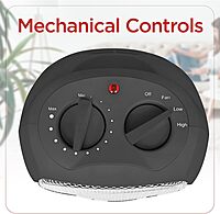 BLACK+DECKER 1500W Portable Ceramic Desktop Space Heater